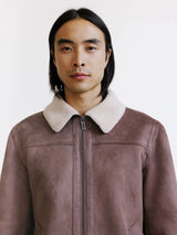 Blouson bombardier taupe