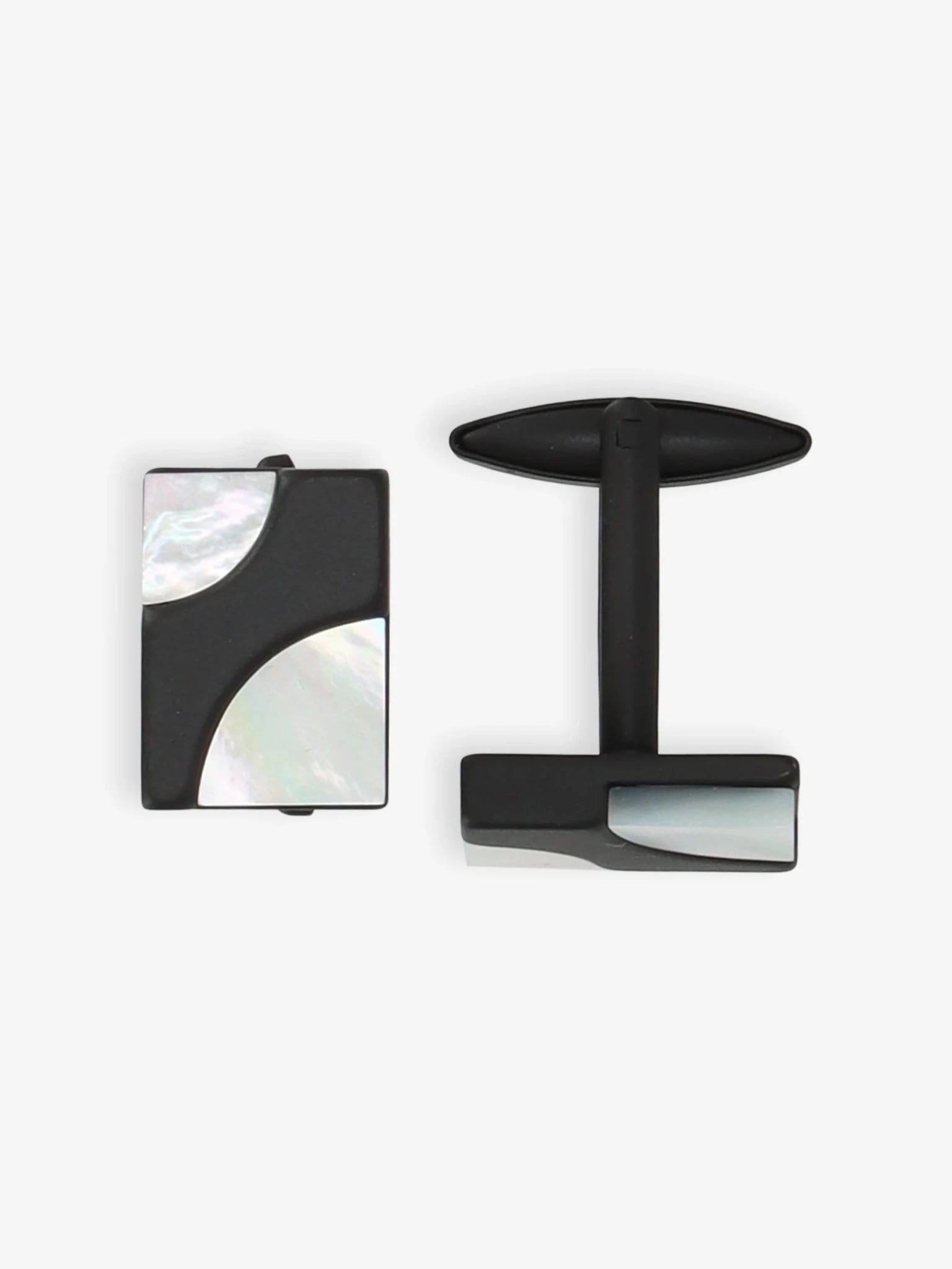 Boutons de manchette noirs - IZAC