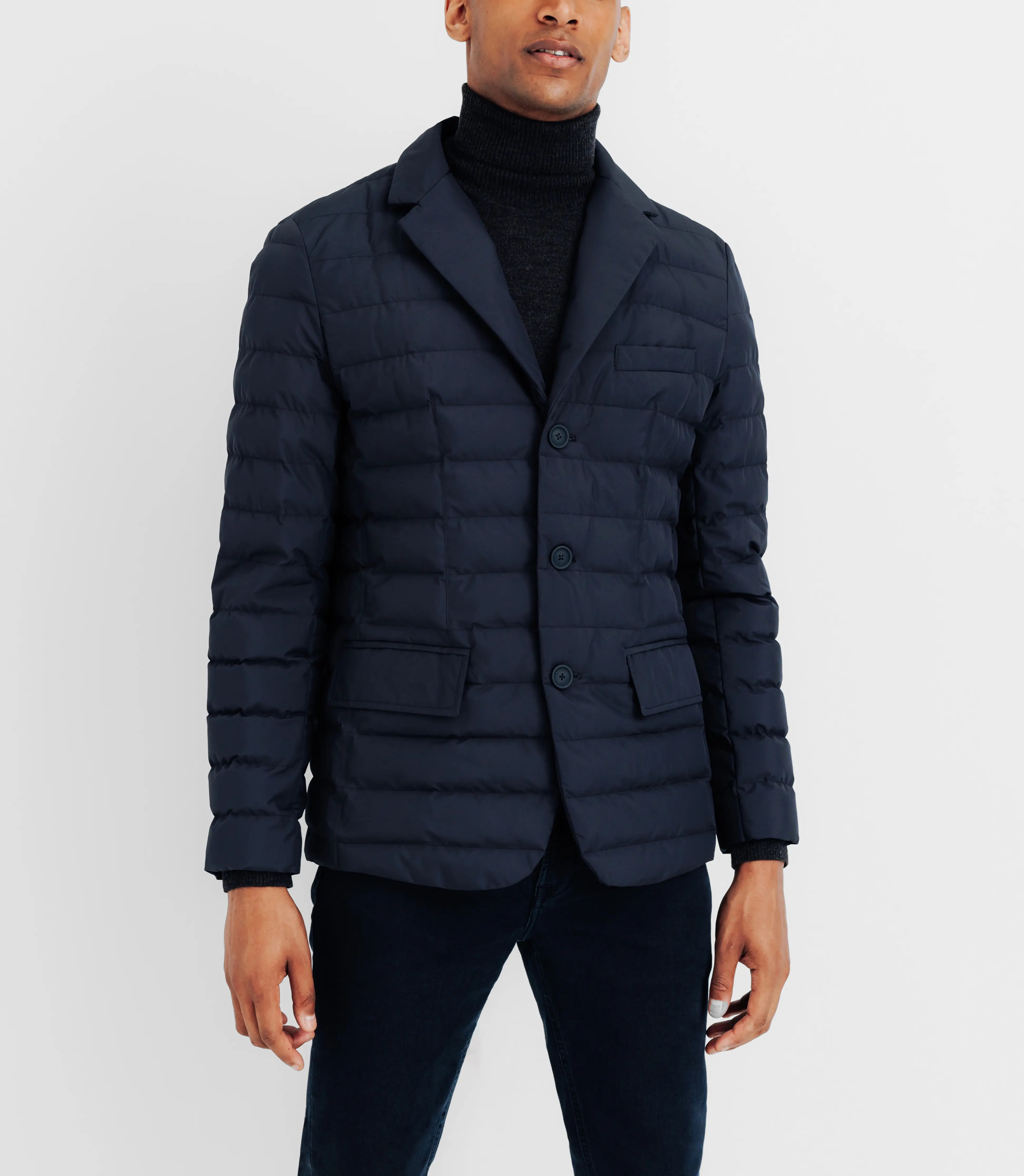 Veste doudoune marine - IZAC