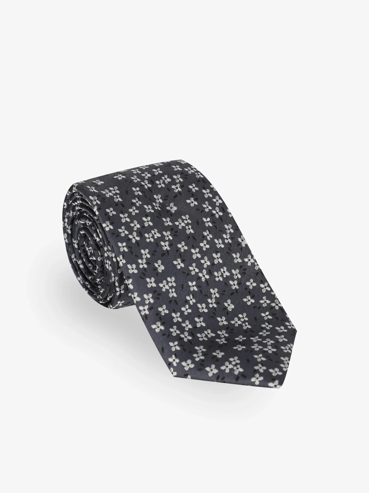 Fancy charcoal tie
