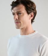 T-shirt à manches courtes en jeu de points blanc - IZAC