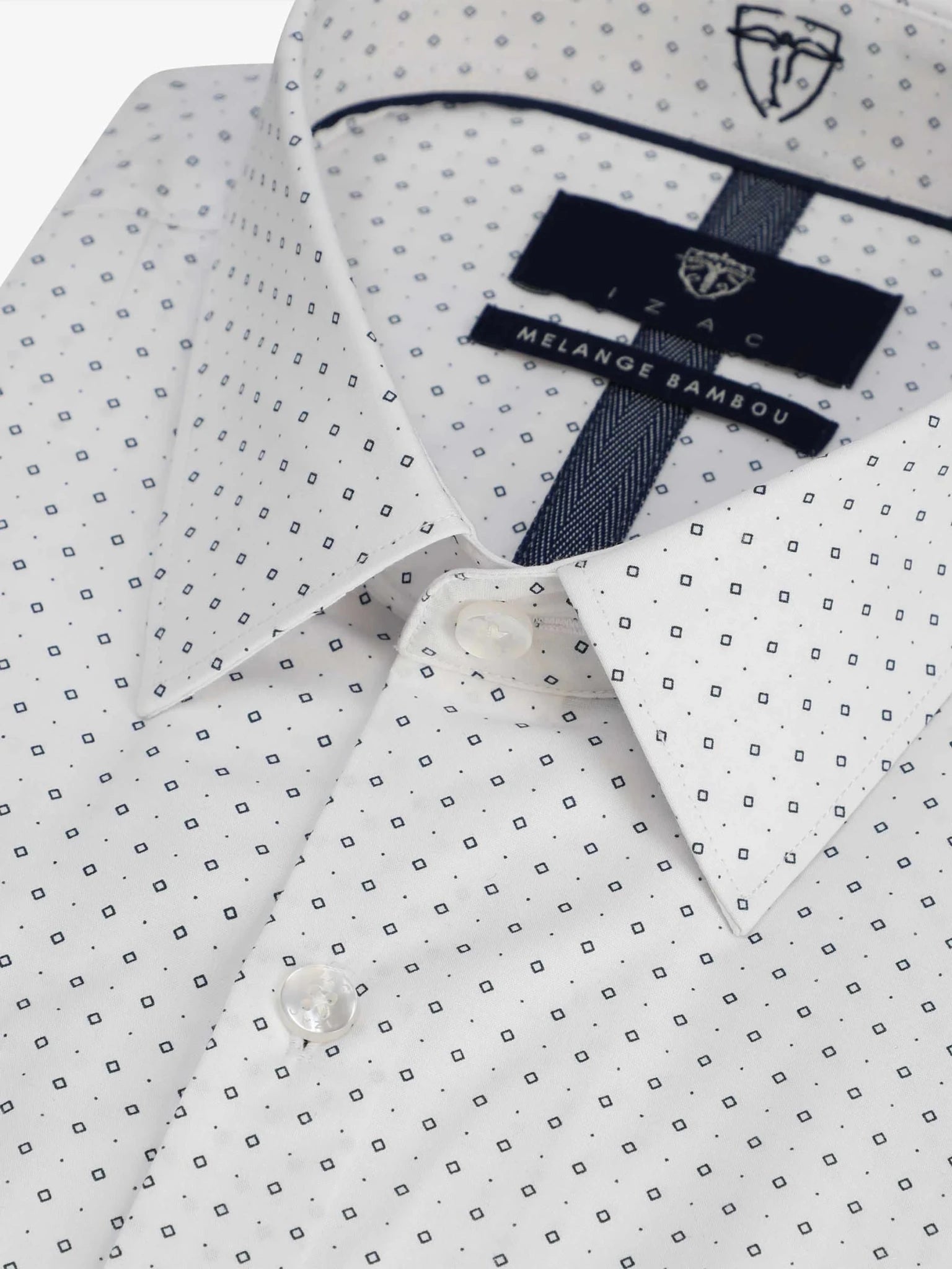 Chemise fantaisie blanche