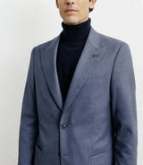 Blue adjusted separable city jacket