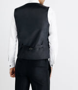 Gilet de costume cérémonie noir - IZAC