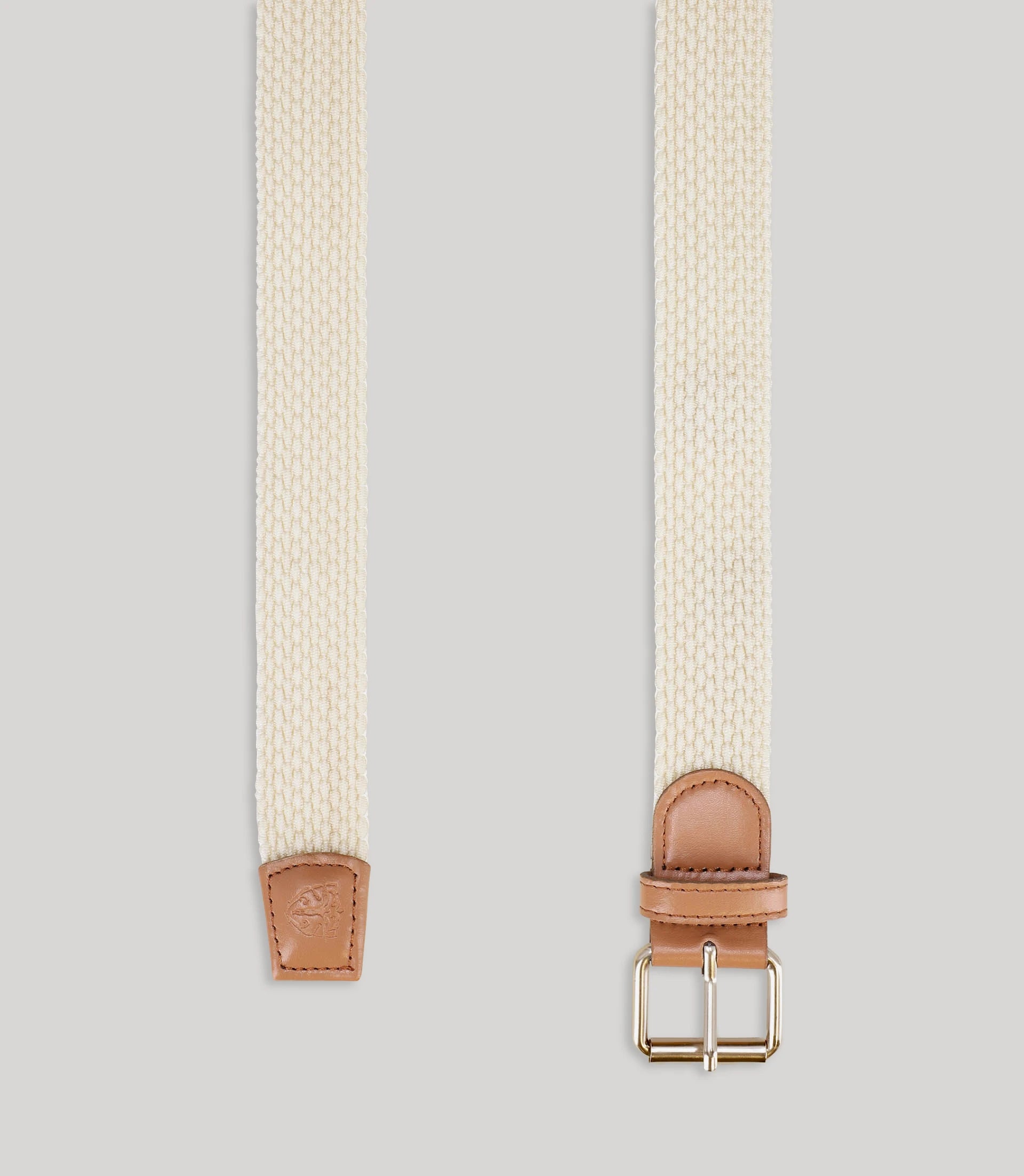 Ceinture tressée mastic - IZAC