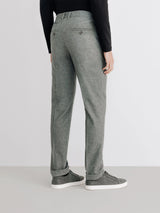 Grey flannel trousers