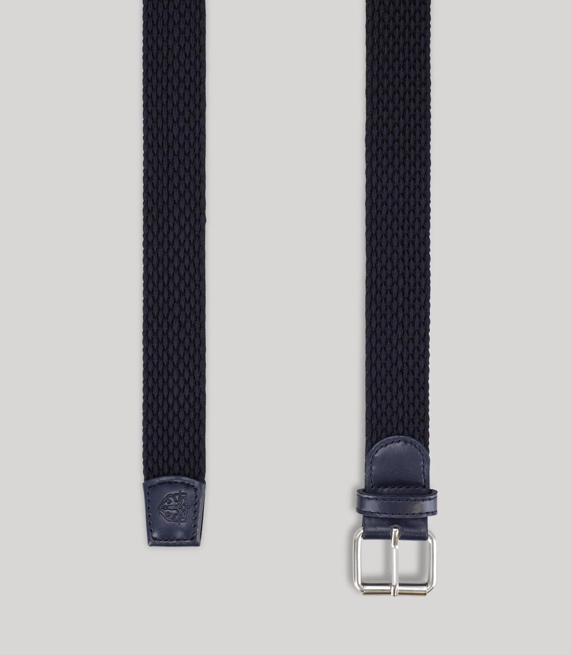 Ceinture tressée marine - IZAC