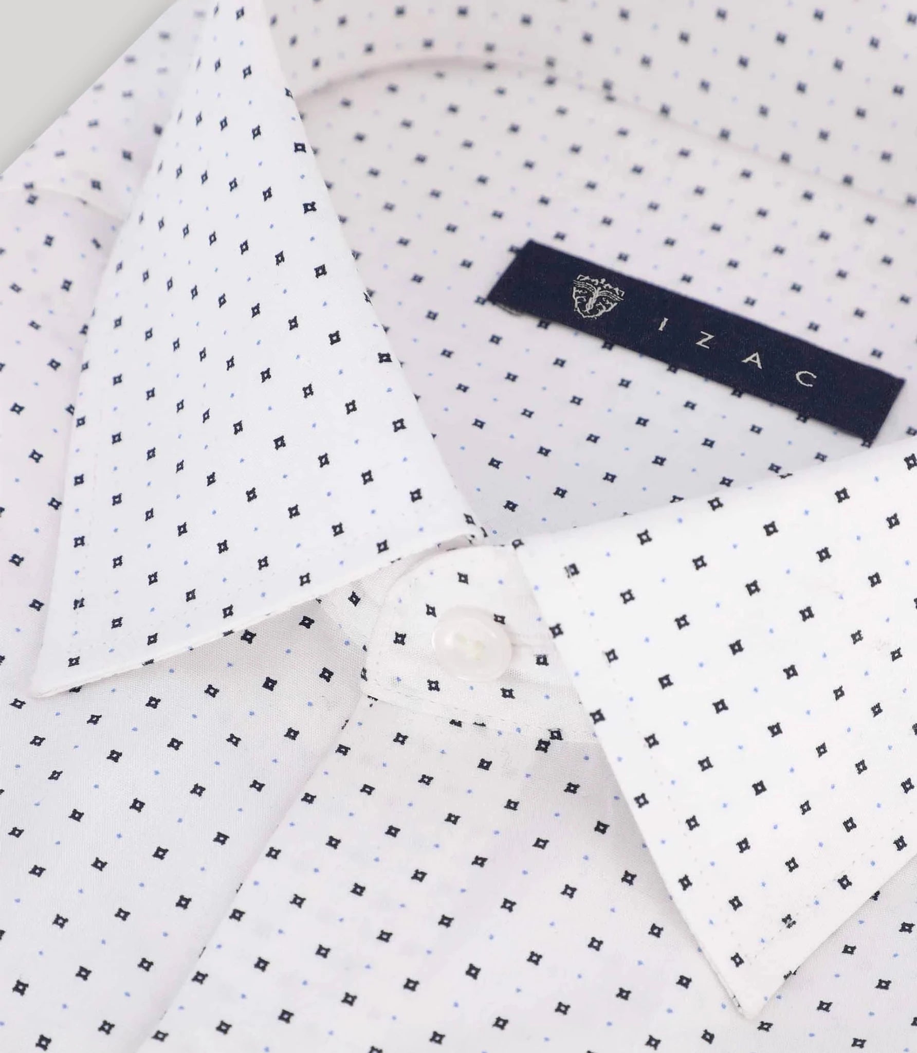Chemise fantaisie blanche - IZAC