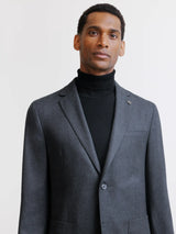 Veste 2 boutons grise