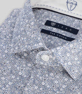 Chemise fantaisie bleue - IZAC