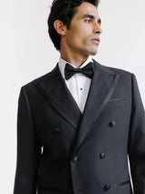 Costume croisé noir - IZAC