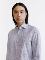 Chemise fantaisie ciel