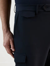 Navy cargo pants