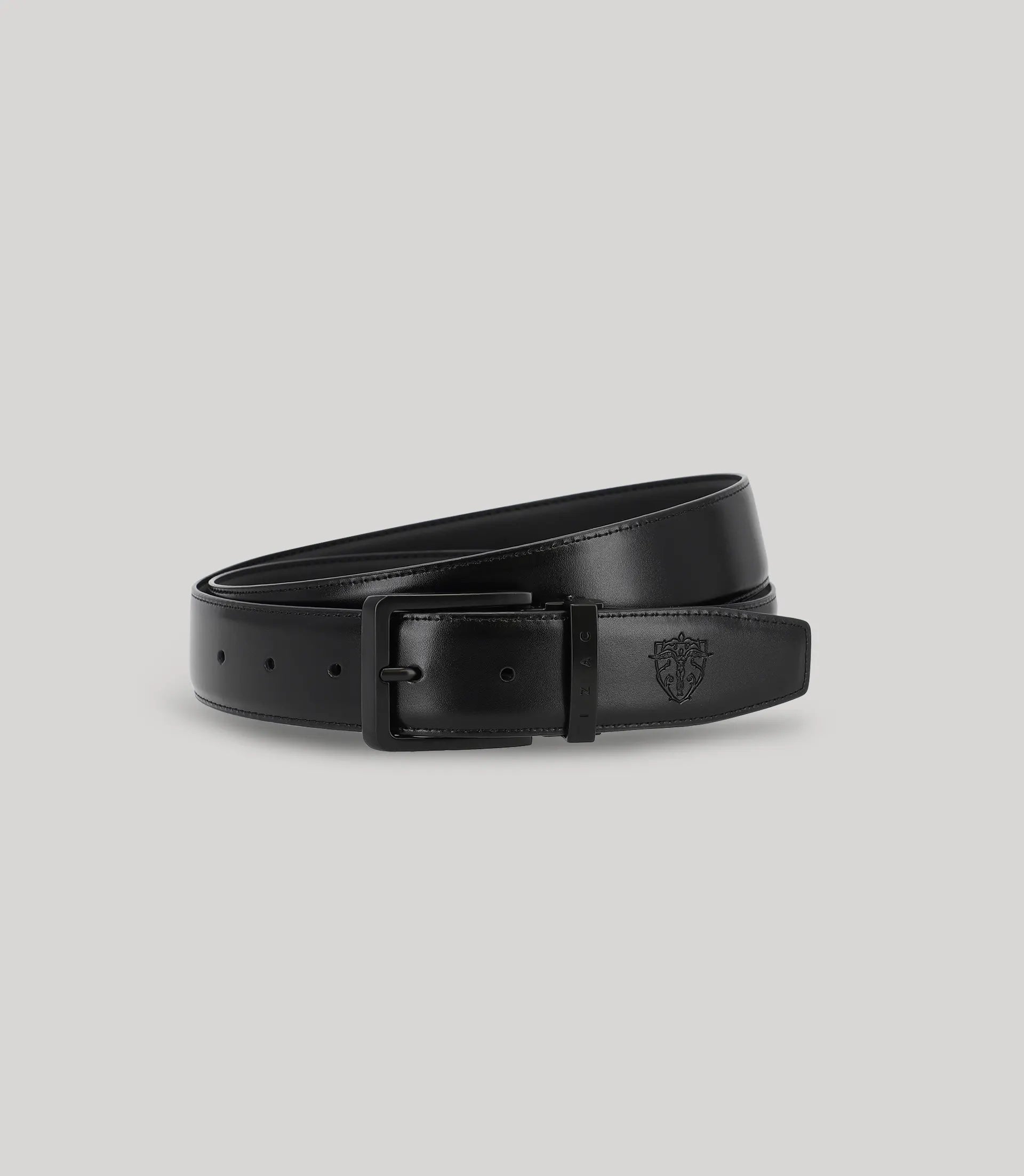 Ceinture réversible noire - IZAC