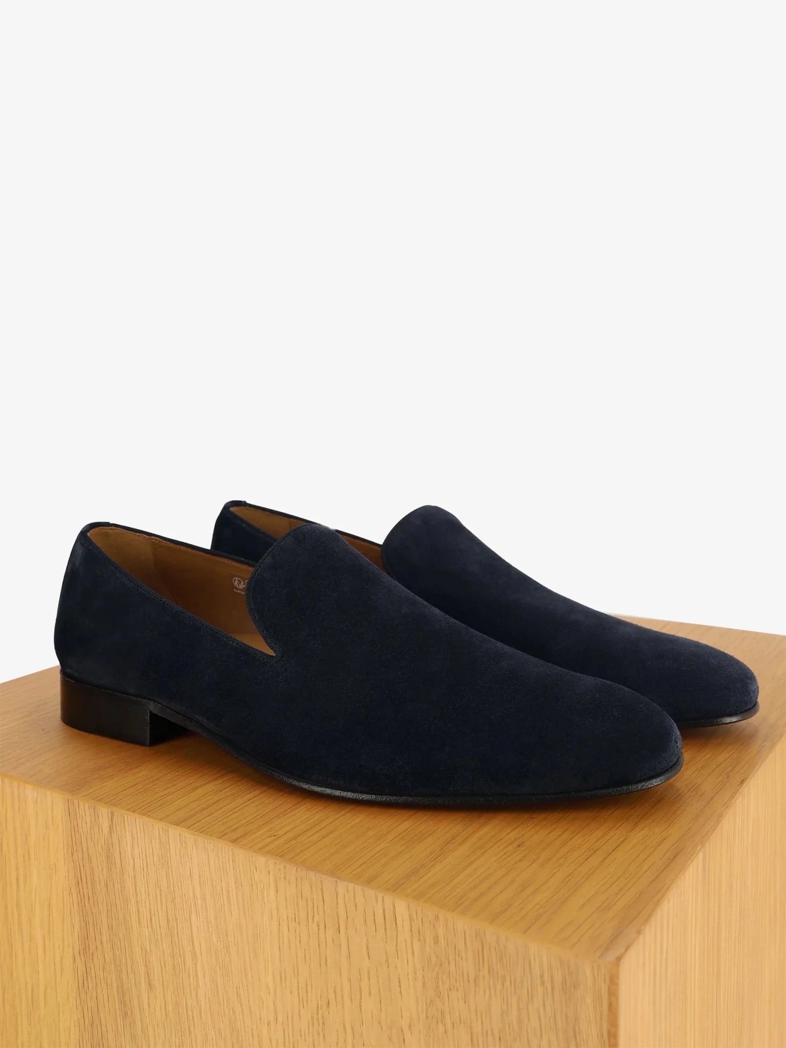Mocassin en suède marine - IZAC
