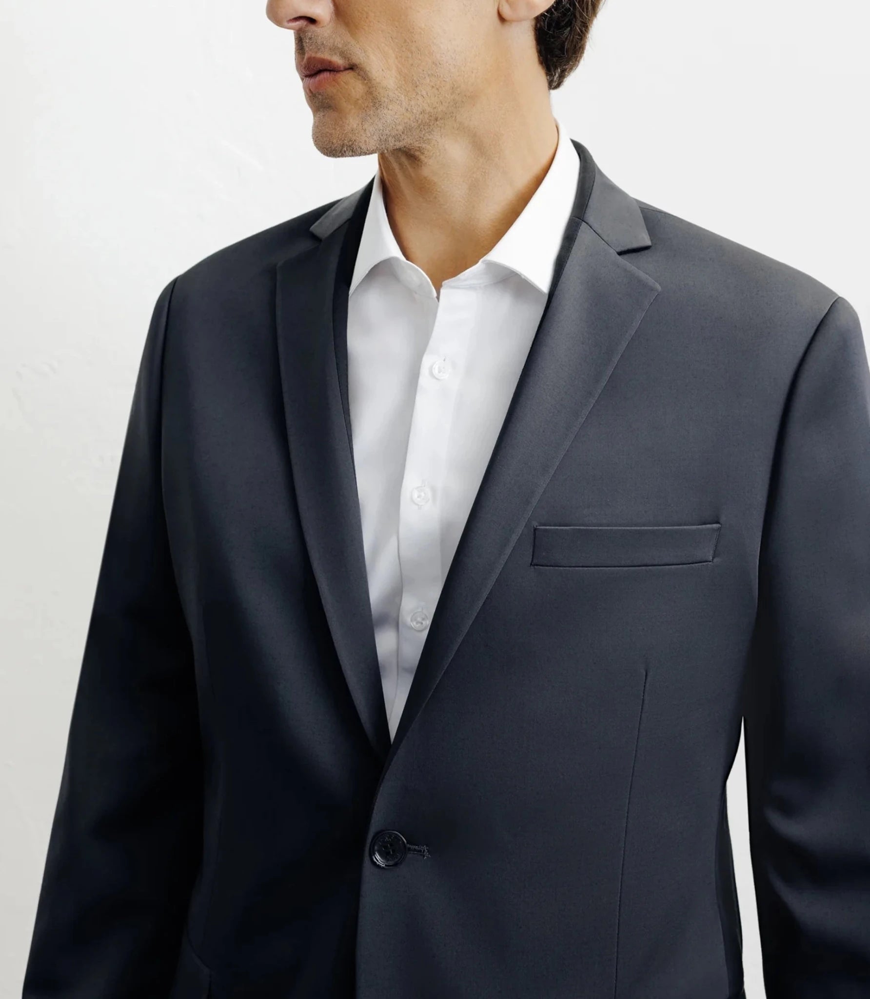 Costume 2 boutons gris - IZAC