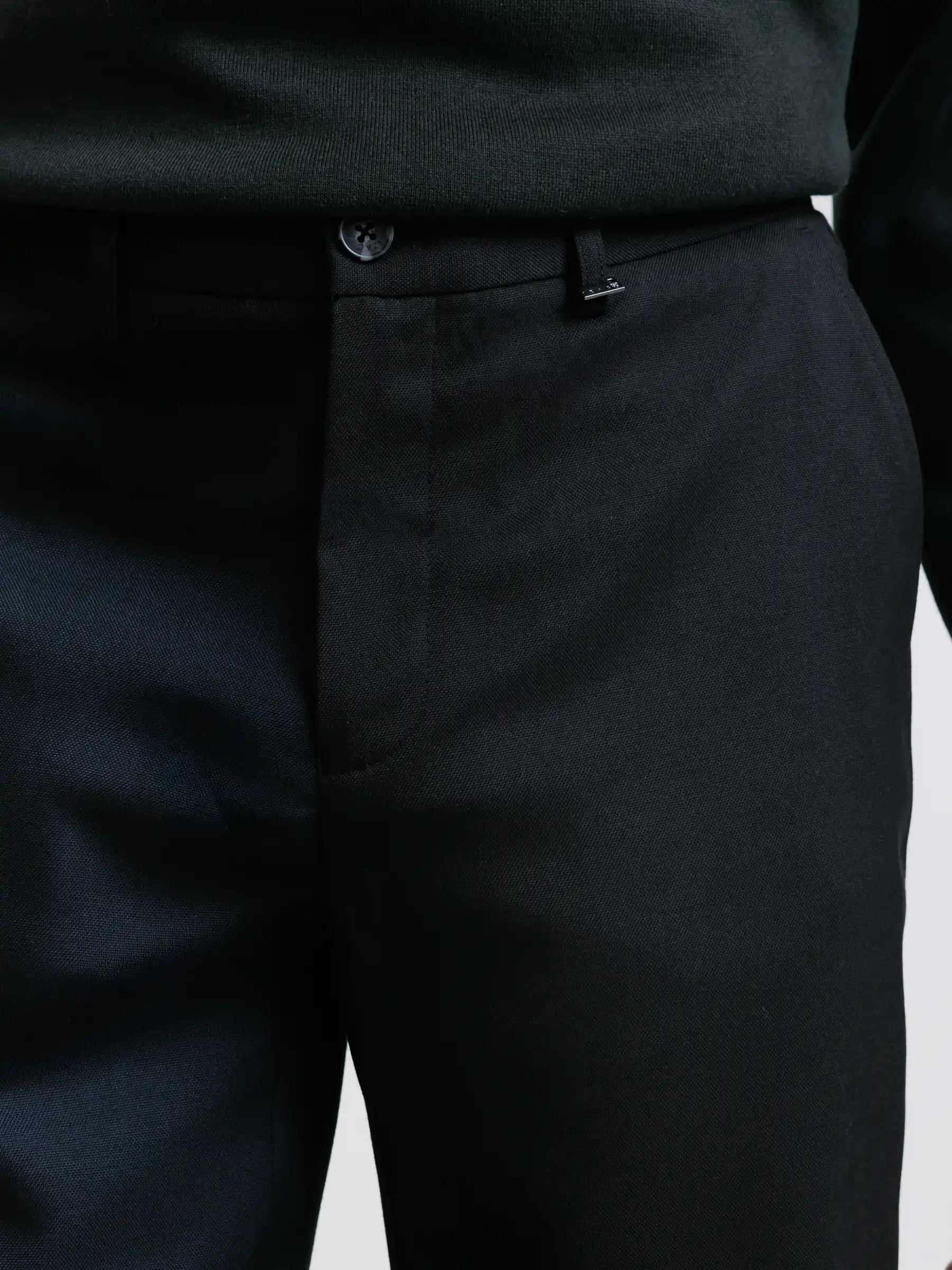 Black armored pants