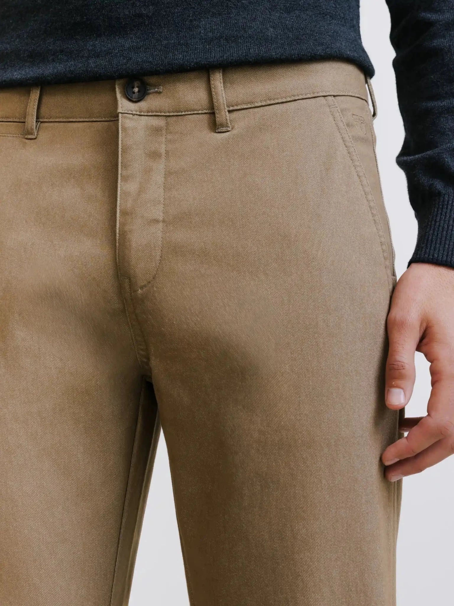 Pantalon casual taupe - IZAC