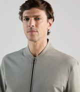 Blouson col teddy gris - IZAC