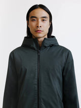 Parka à capuche kaki