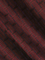 Pochette fantaisie bordeaux - IZAC