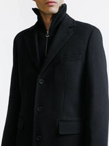 Manteau 3 boutons noir - IZAC
