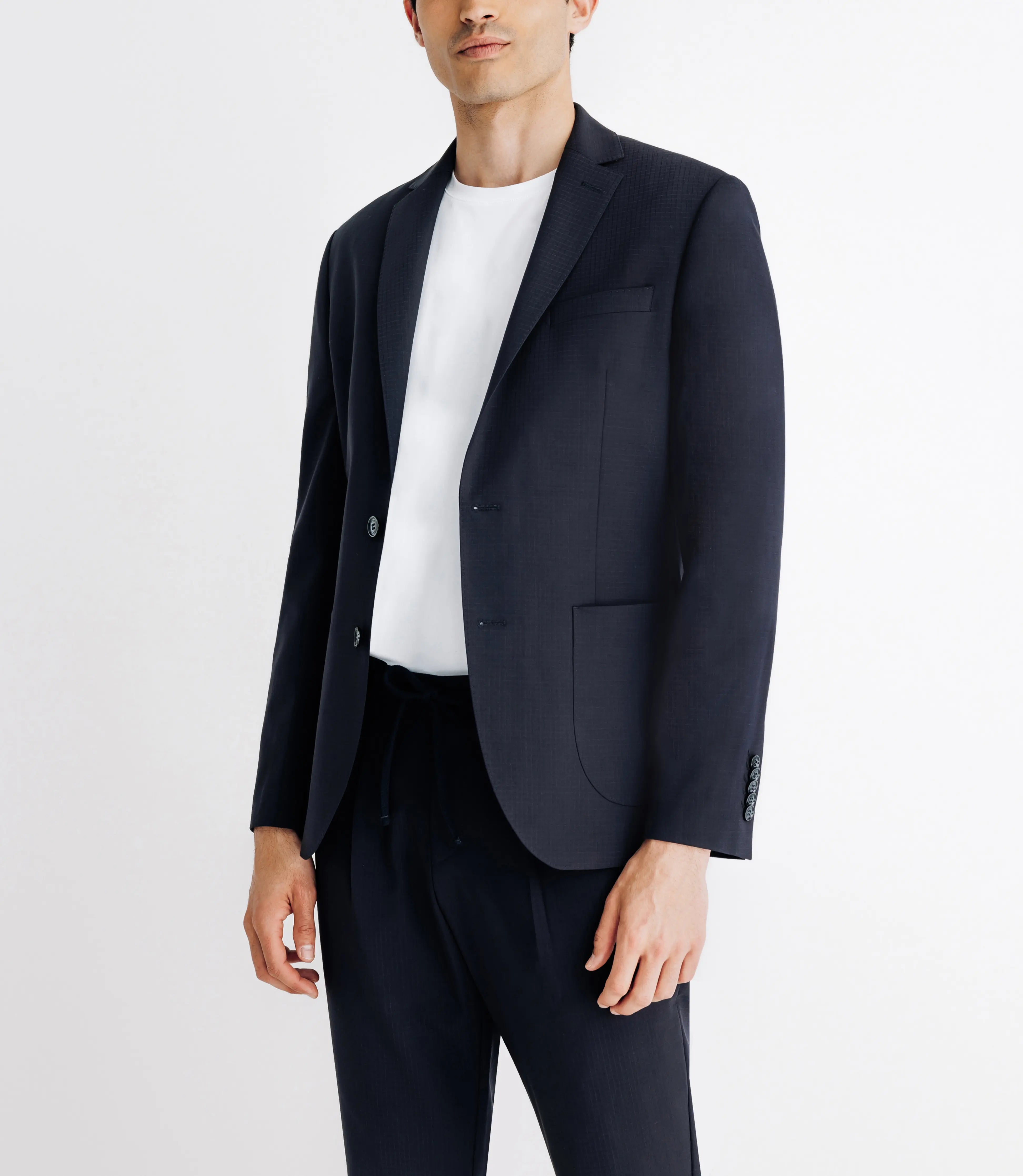 Veste séparable 2 boutons marine - IZAC