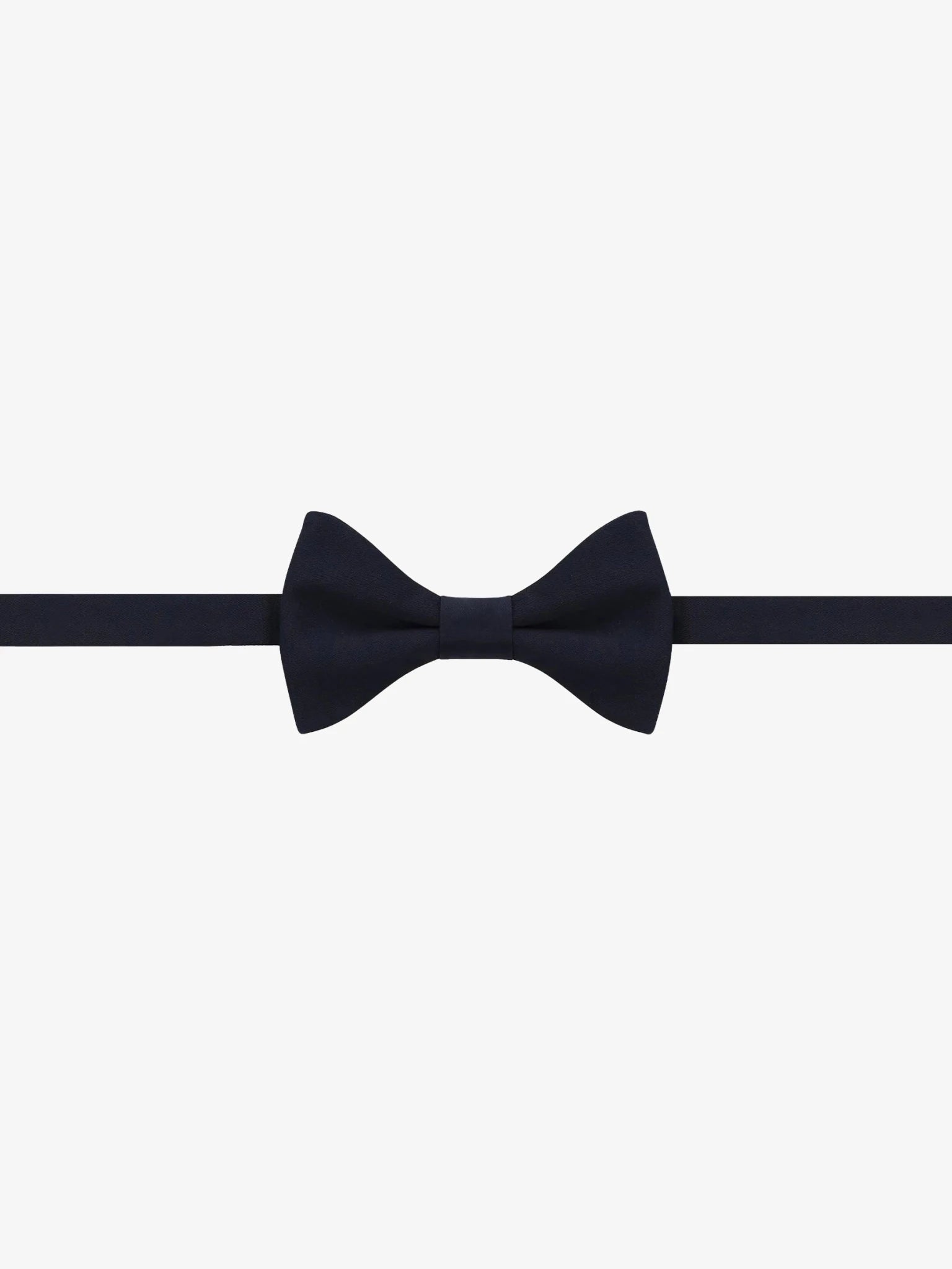 Nœud papillon tissu uni marine - IZAC