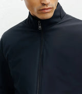 Blouson col chemise marine