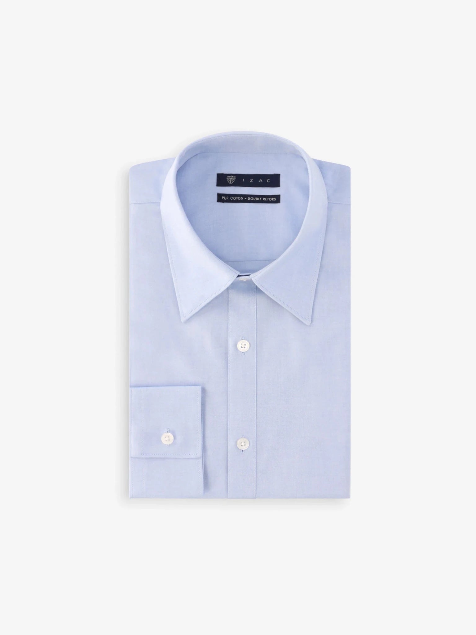 Chemise col français ciel - IZAC