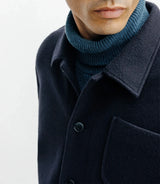 Veste casual 3 poches marine