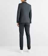 Veste ville en maille grise - IZAC