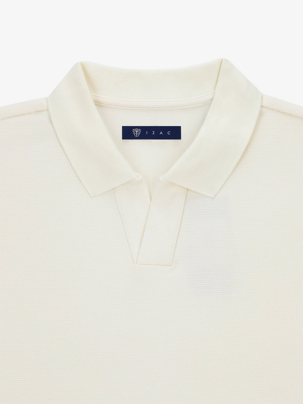 Polo col ouvert écru - IZAC