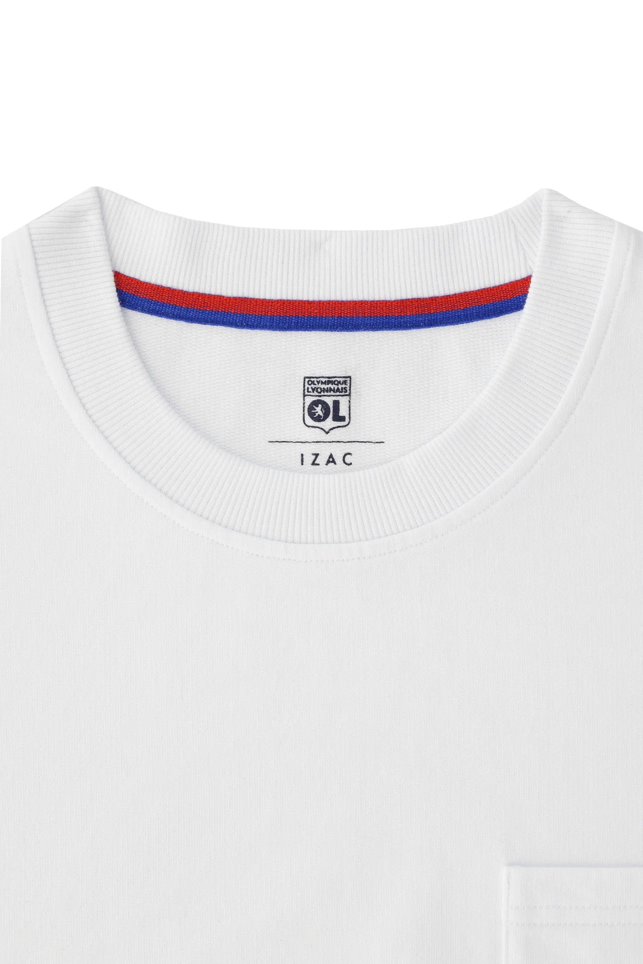 T-shirt col rond blanc