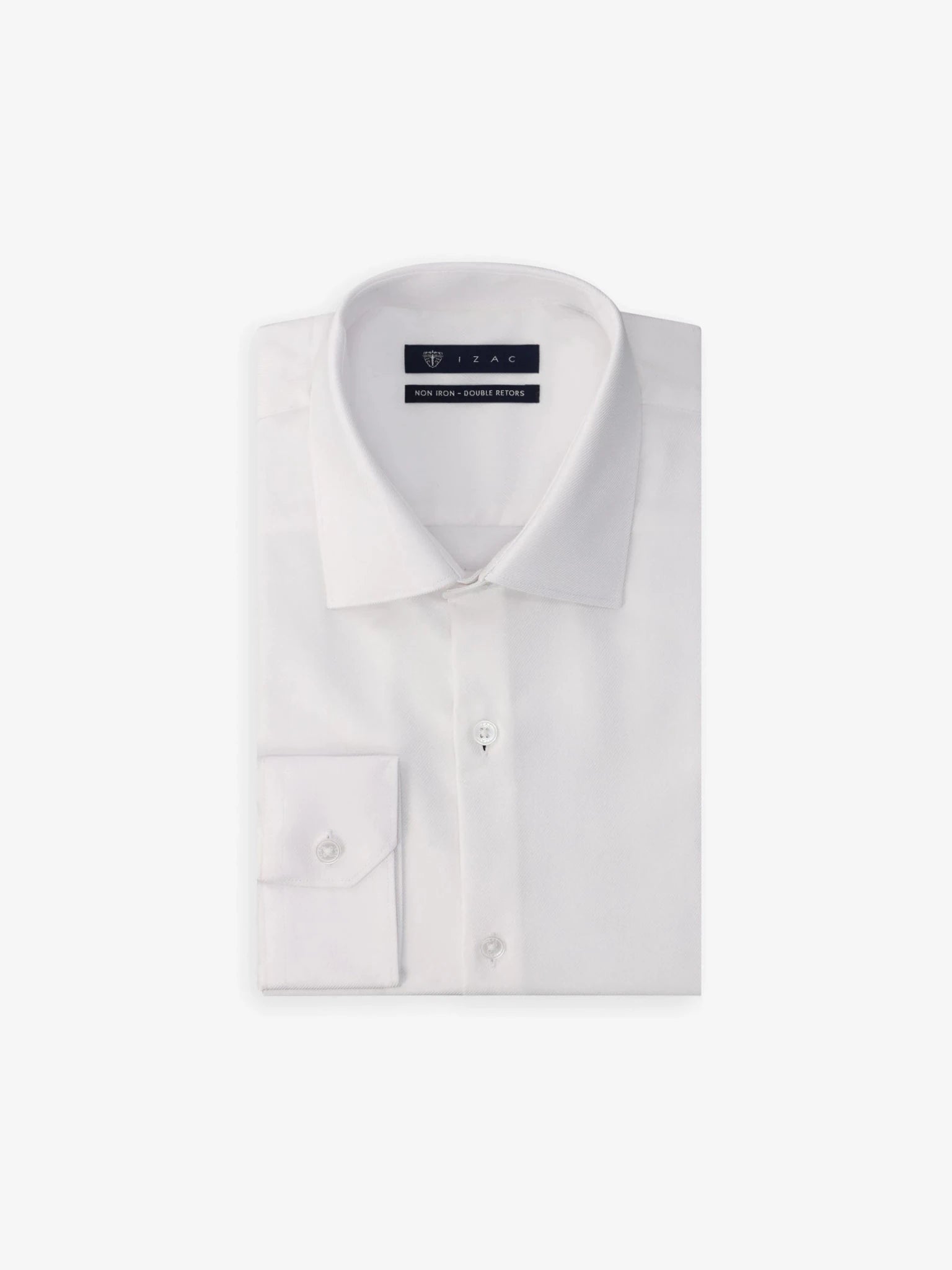 White non-iron shirt