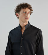 Black cotton city shirt