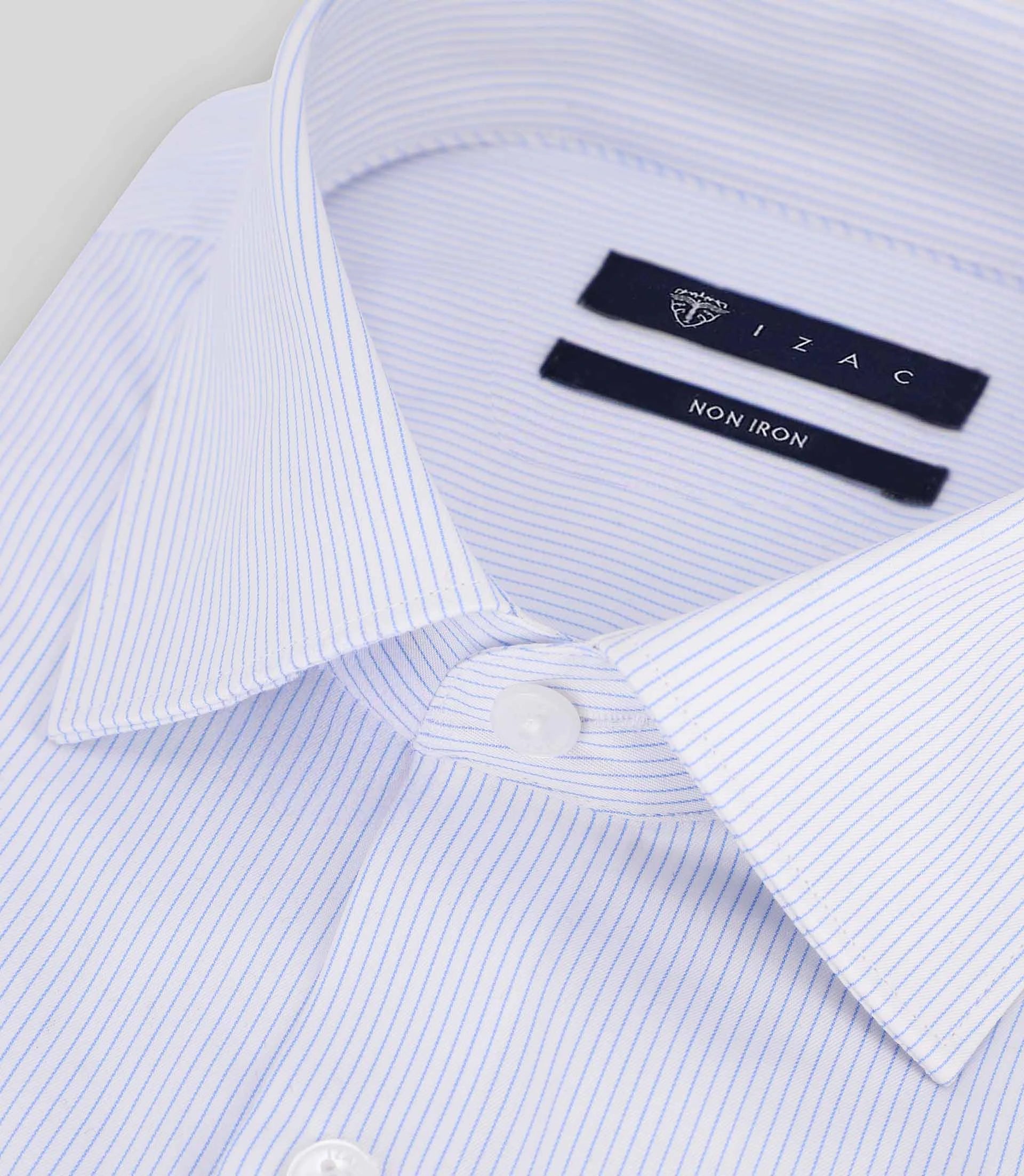 Chemise non iron ciel - IZAC