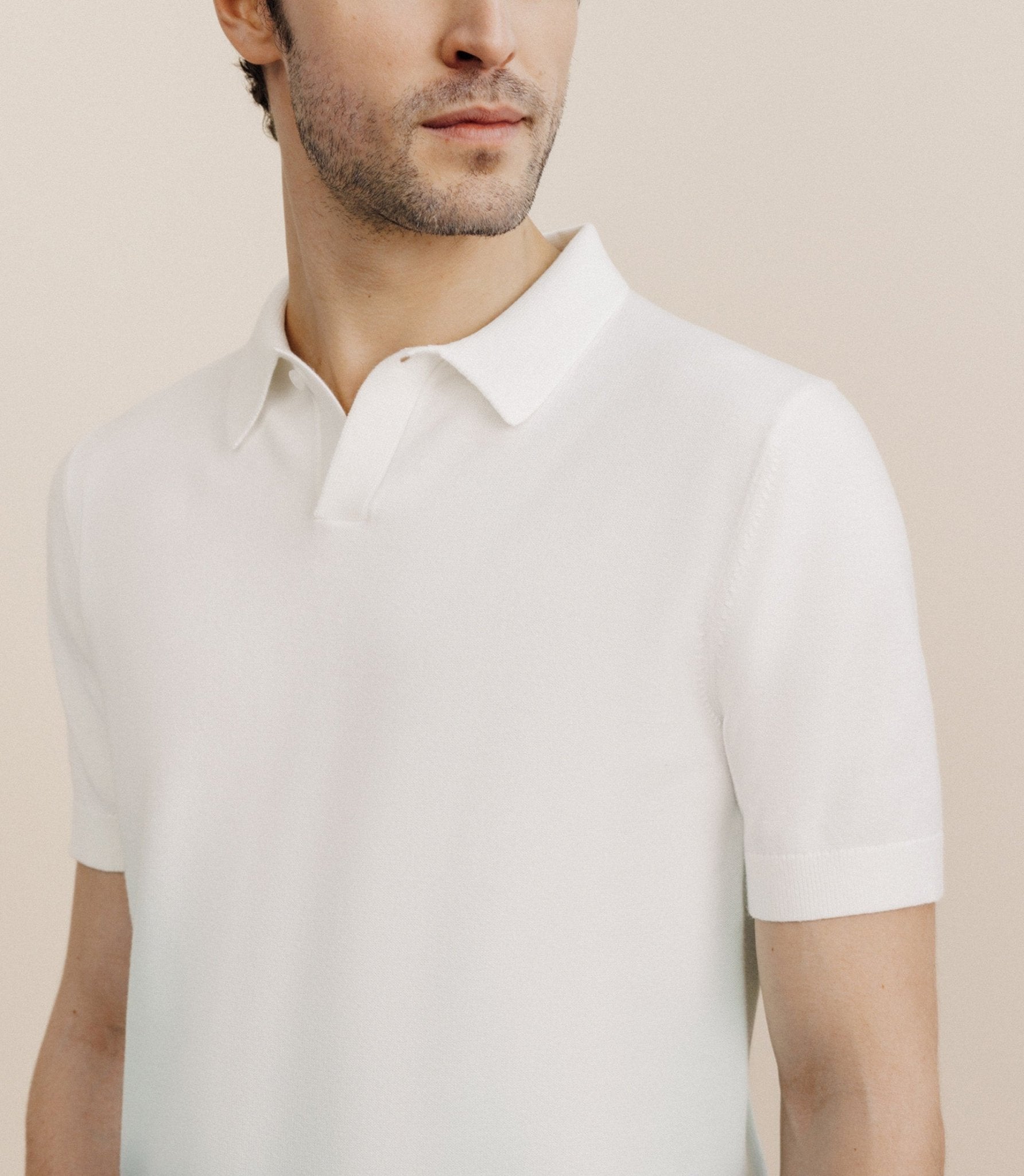 Polo en maille dégradé vert - IZAC