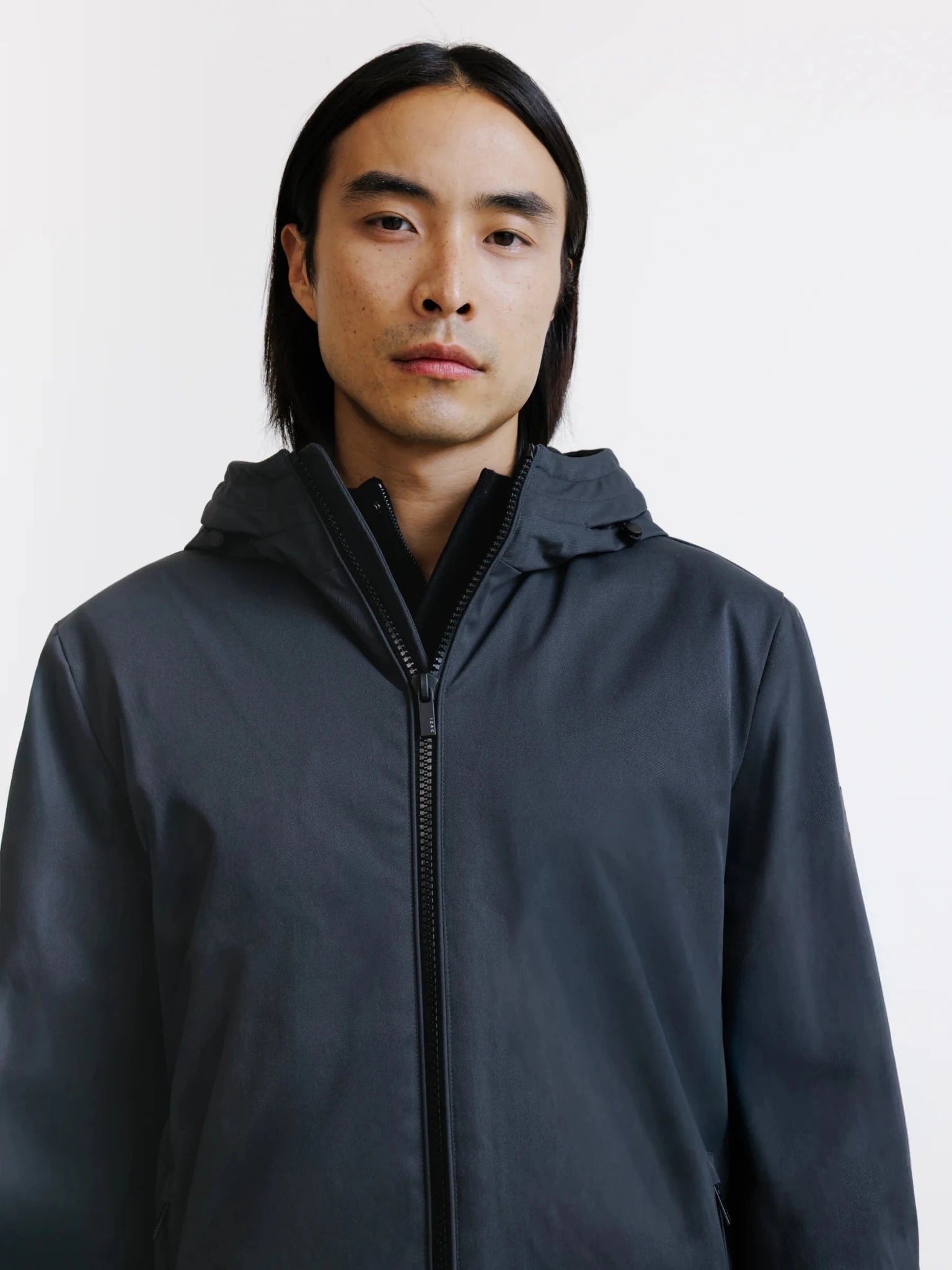 Parka à capuche anthracite - IZAC
