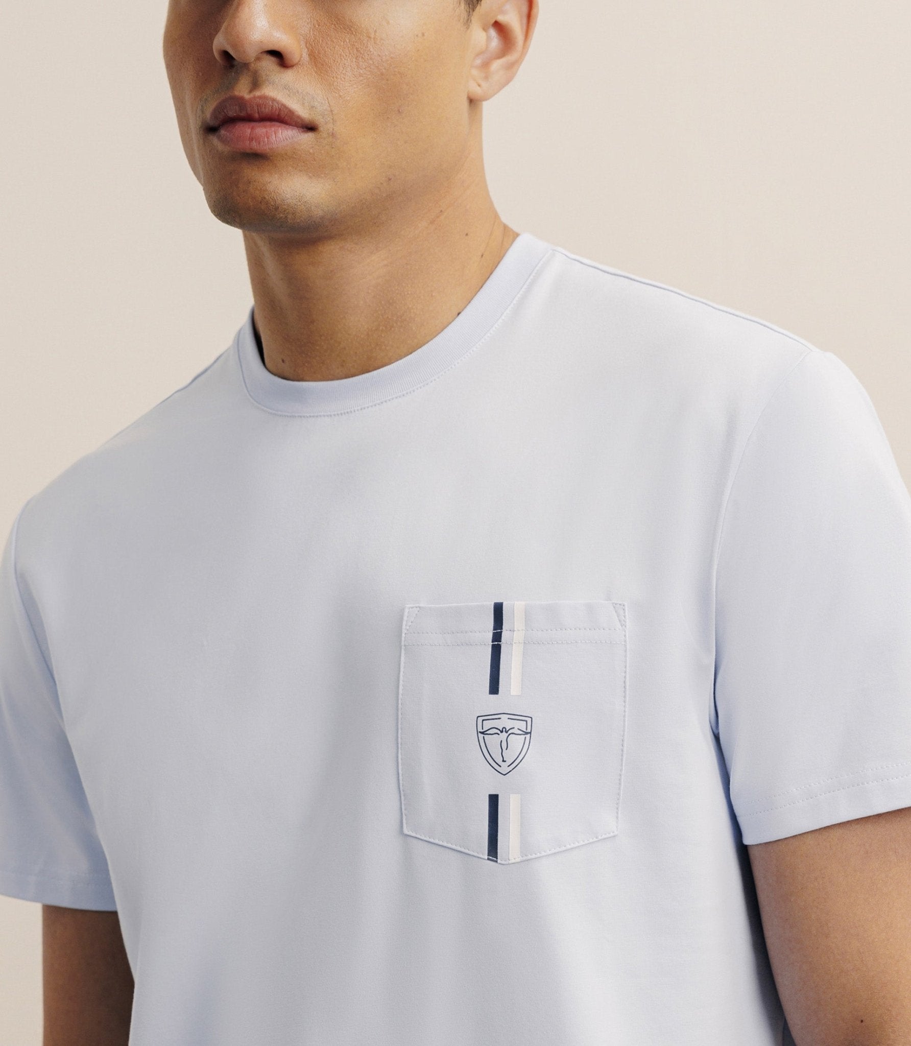 T-shirt à poche ciel - IZAC