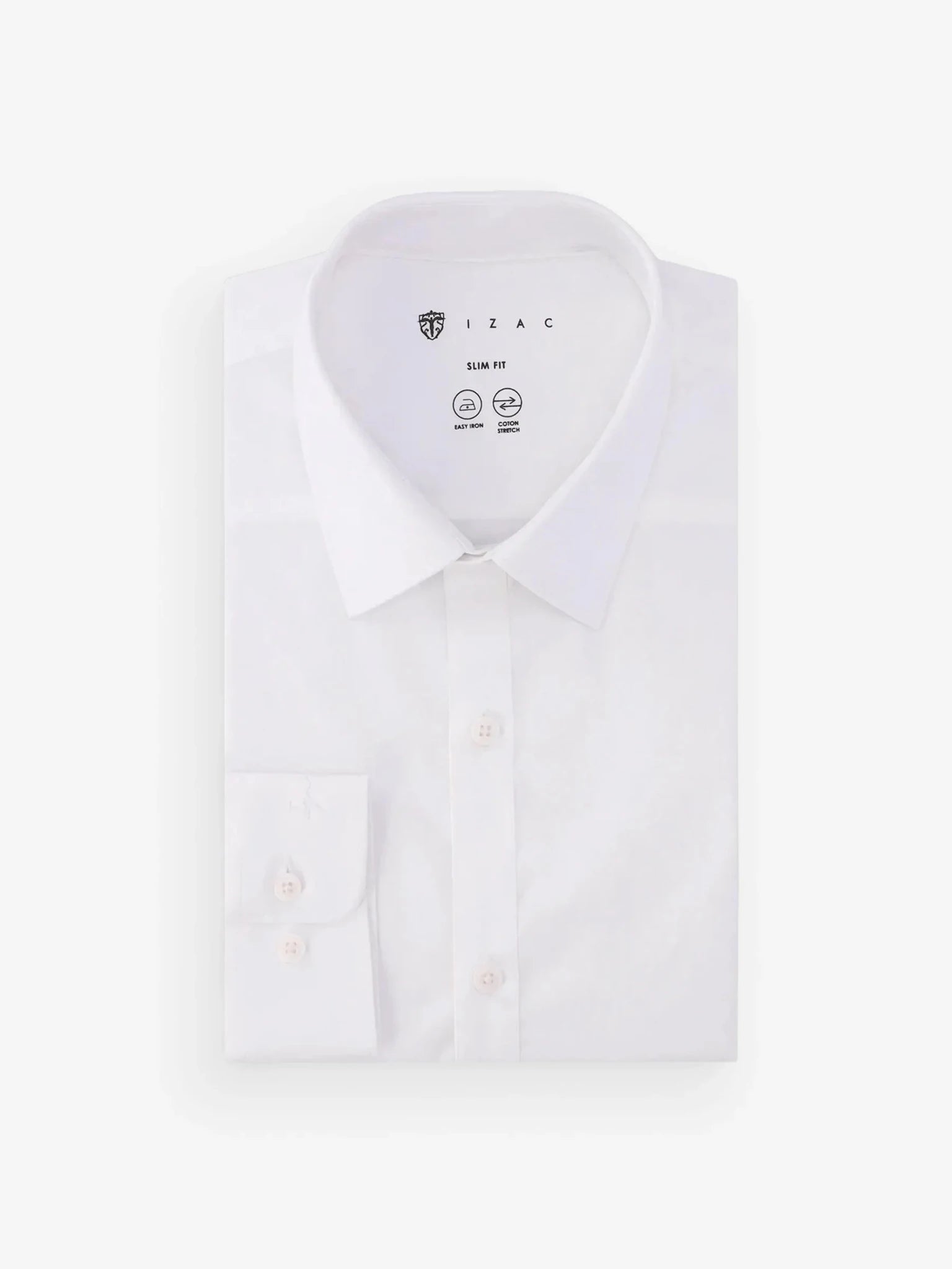 Chemise ville unie blanche - IZAC