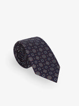 Navy blue fancy tie