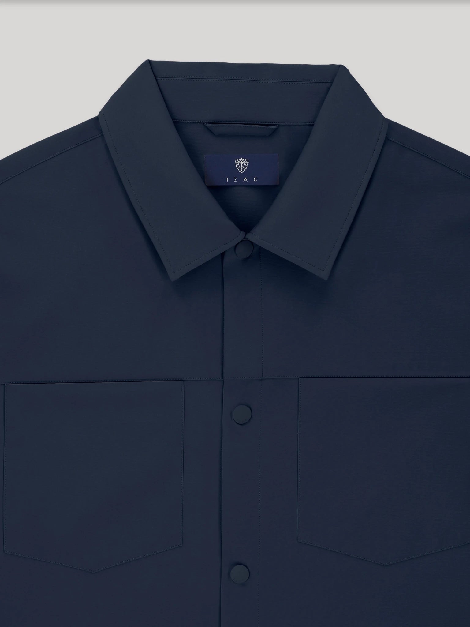 Surchemise matière technique marine - IZAC