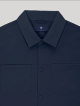 Surchemise matière technique marine