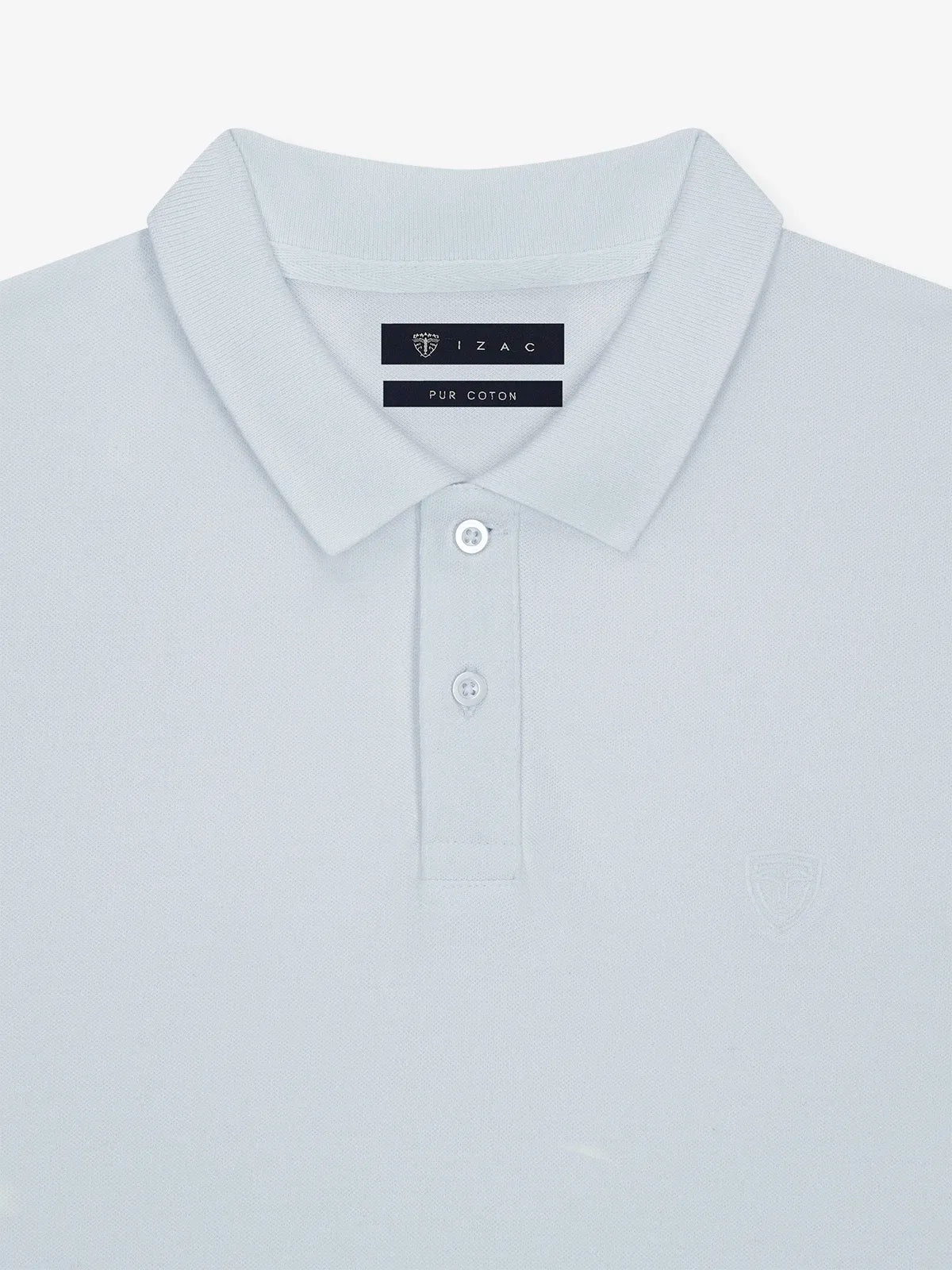 Polo piqué ciel - IZAC