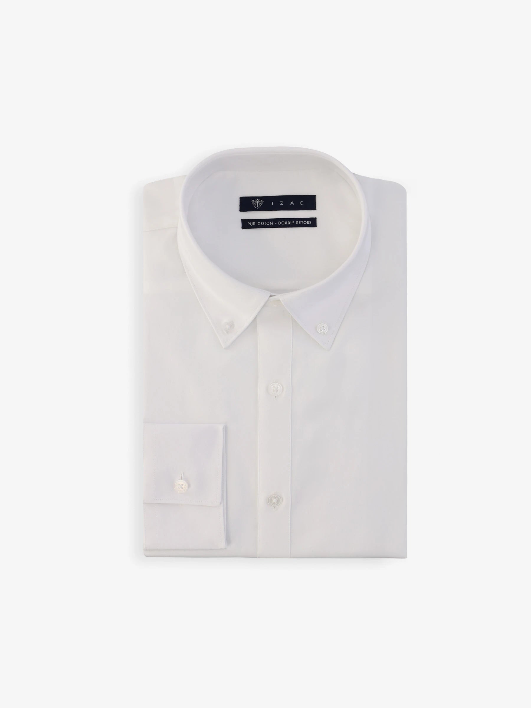 White button-down shirt