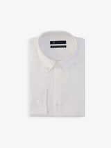 White button-down shirt