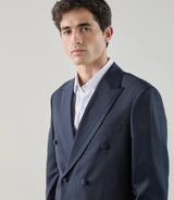 Costume croisé marine