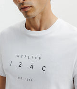 T-shirt print blanc