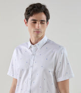 Chemise fantaisie blanche - IZAC